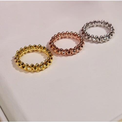 Hot Brand Pure 925 Sterling Silver Jewelry For Women Lock Rings Lock Design H Silver Rings Wedding Jewelry Party Luxury Rings