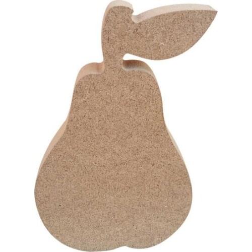 Pear Figure Trinket Wooden Object Code: f1 paintable decorative objects декоративные предметы под роспись