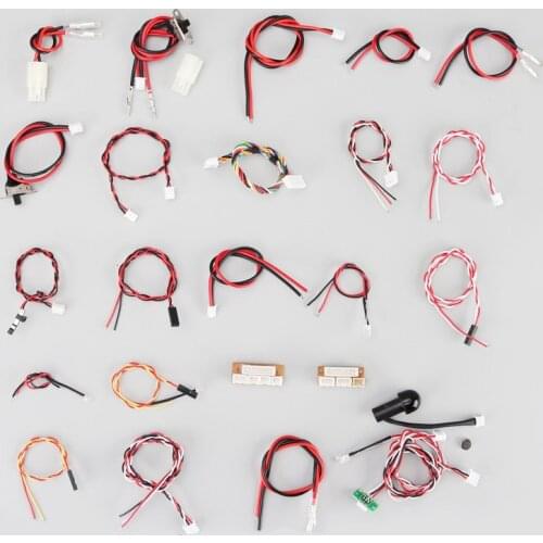 Henglong Cable Motor/Light/power Wiring Infrared Battle Wire/Aiming Light/Machine Gun Light Parts for 1/16 HL RC Tank Model