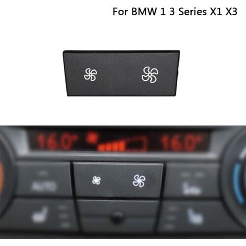 Wind Air Volume Air Conditioning Fan Button Switch For BMW 1 3 Series E90 E92 E93 X1 E84 X3 F25 318i 320i 325i 330i 335i