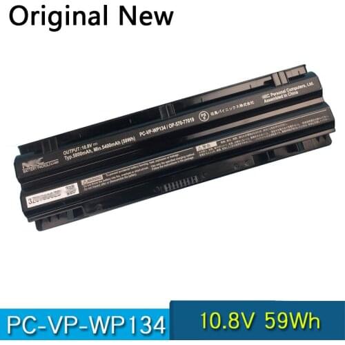 NEW Original PC-VP-WP134 OP-570-77019 Laptop Battery For NEC VK24L VK30H VK27M VK25L VJ30H 10.8V 59Wh