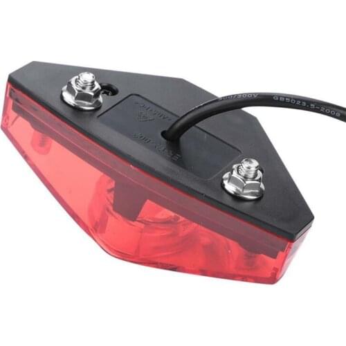 Riding LED Light Brake Lamp Warning Assembly Parts 6-80V Electric Bike