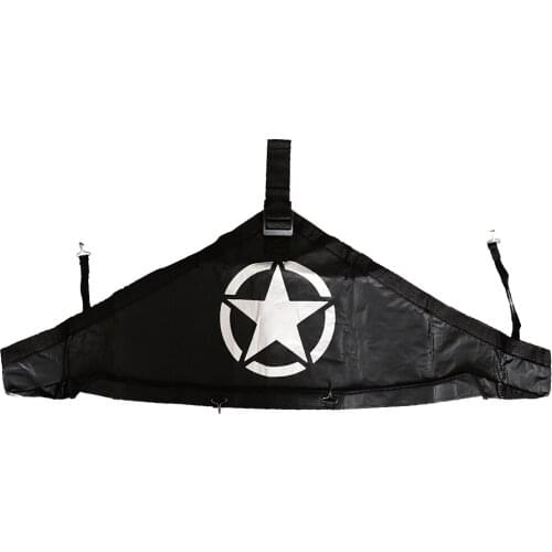 T-Style Hood Painted Shield Cover Mask Bonnet Bra Protector for Jeep Wrangler JK 07-17