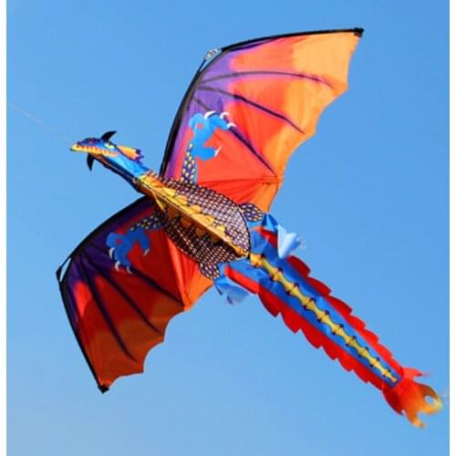 3D Luxurious Dragon Kite/ Bird Kites With 100m line Outdoor Kites Flying Toys For Children Kids For For Adult & Child