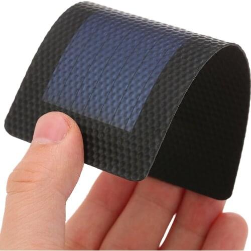 0.3W/2V DIY Soft Solar Panel Module Bendable Flexible Battery Charger 120*60MM For Solar Lights Displays Toys