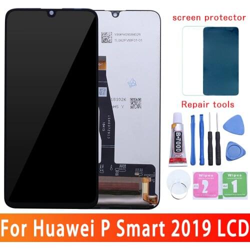 LCD Screen For Huawei P Smart 2019 POT-LX1 L21 LX1RUA LX3 LCD Display 10 Touch Screen Replacement For P Smart 2020 POT-LX1A/L21A