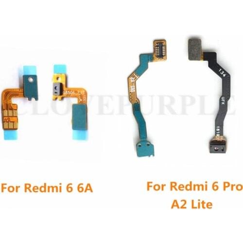 10pcs For xiaomi redmi 6 6A/ A2 lite 6 Pro Promixity light touch sensor Connector flex cable