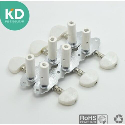 2 PCs per set High end Classical Guitar Tuning Pegs Machine Heads Chrome color