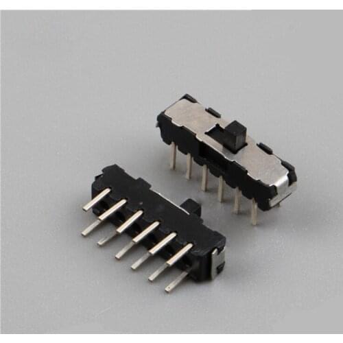 3pcs small dial switch 12 feet 2 positions flank switch micro switch Mini