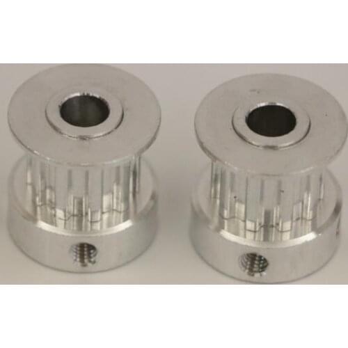 SWMAKER 5pcs*T5-10T/T5-14T timing pulley Alloy aluminum synchronous belt wheel T5 10 tooth 5/8/6.35mm inner hole bandwidth 10mm