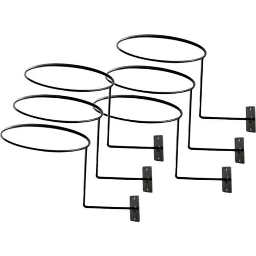 6Pcs Motorcycle Helmet Holder Hanger Rack Wall Mounted Hook For Coats Hats Caps Helmet Rack Aluminum Motorcycle Accessories