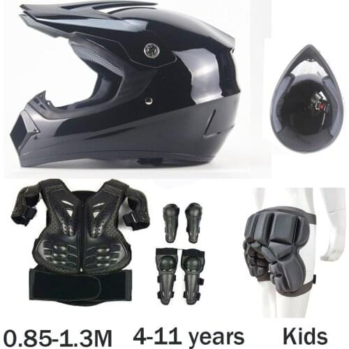 Latka Child Baby Sports Playing Body Protect Armor Head Protect Helmet DH MTB Vest armor Knee Elbow Guard Kids BMX Armor