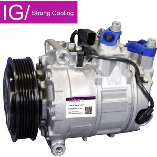 For AC Compressor For Audi A4 Quattro 1.8L 2.0L 3.0L A4 1.8L 2.0L 3.0L 3.2L 2008-2011 8E0260805BM 471 1499 4F0260805AG 4E0260805