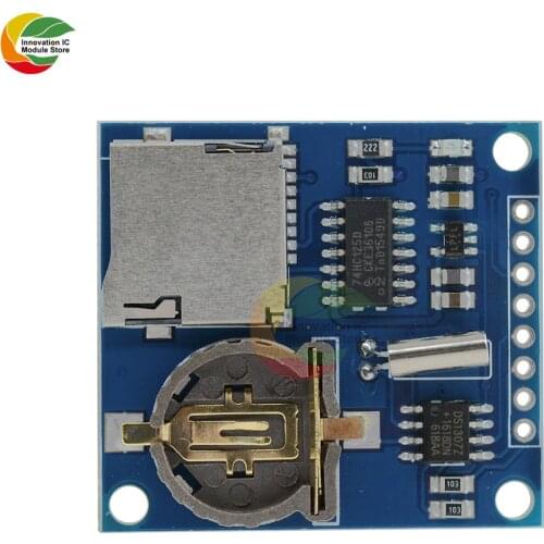 Ziqqucu Mini Data Logger Logging Shield Module Board For Arduino For Raspberry Pi Recorder Shield SD Card 3.3V Regululator