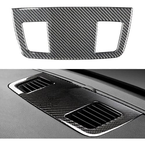 Carbon Fiber Dashboard Air Outlet Vent Cover Trim For BMW E90 E92 3 Series 05-12 Prevent The Air Vent