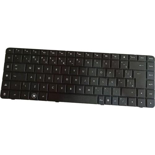 New Plastic Keyboard Brazilian Layout Keypad PC Computer Repair Accs for HP Compaq Presario CQ56 CQ62 G56 G62
