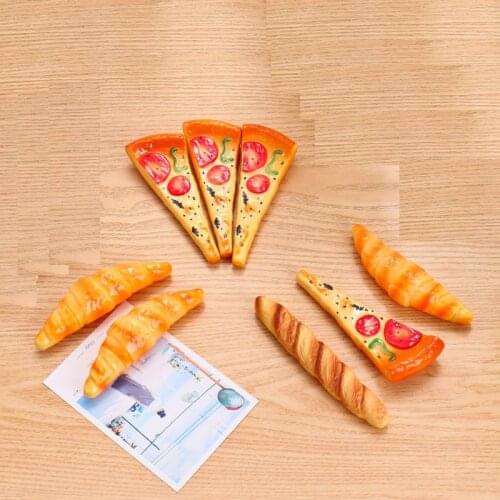 500X Brand New Funny Pizza Ball Pen creative Simulation Bread BallPoint Pens Stationery Canetas escolar material school supplies