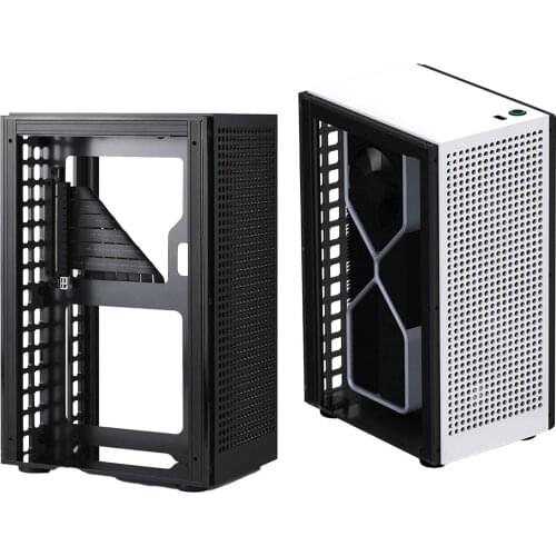 GEEEK A70 sfx new black PC mini itx transparent case