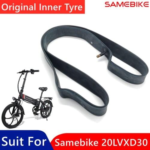 Original Bicycle Inner Tyre Rubber Tire Tube For Samebike 20LVXD30 Electric Bicycles Accessories 20*1.95 Inch Inner Tyre Parts