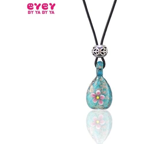 1PC Colourful Cone Diffuser Bottle Necklace With Diffuser Hole Perfume bottle necklace essential oil bottle necklace