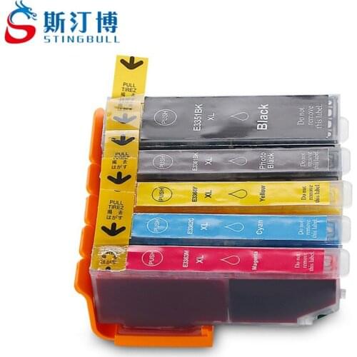 10 PCS Compatible Printer Ink Cartridges T3351 T3361 T3362 T3363 T3364 For Epson Expression Premium XP-530 XP-630 XP-635 XP-830