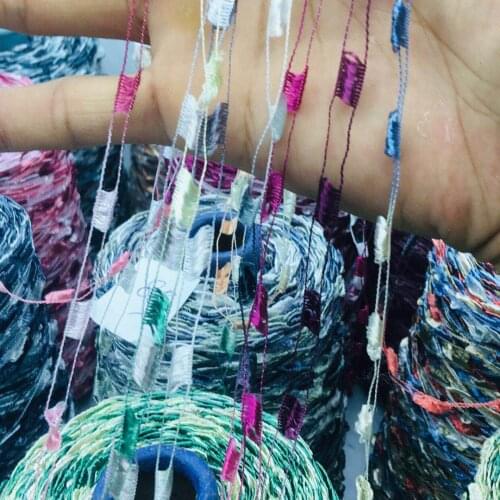 500g Featured Yarn Segment Dyed Track Yarn Hand Mixed Thread Package Wiring Hand Woven Yarn