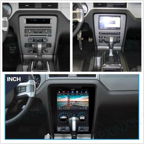 For Ford Mustang GT 2010 2011 - 2014 Android 9 Carplay Radio Player Car GPS Navigation Head Unit Car stereo BT WIFI