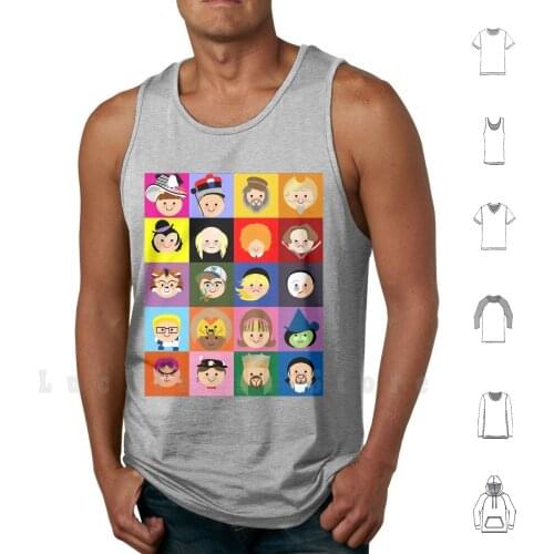 Broadway Cuties tank tops vest 100% Cotton Broadway Musicals Theatre Cabaret Annie Sweeneytodd Cats Littleshopofhorrors