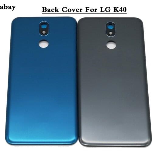 5.7'' Battery Cover For LG K40 Back Cover Case Battery K40 Housing Rear Door Replacement Parts For LG K40 Battery Case