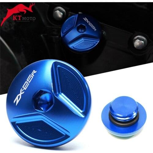 For Kawasaki NINJA ZX 25R ZX25R 2020-2021 Motorcycle M20*2.5 Latest High quality Engine Oil Filter Cup Plug Cover