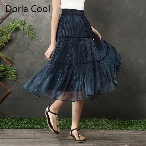 DORLA COOL Womens Summer Skirts