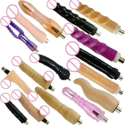 Dildo Attachments for Fredorch 3XLR Sex Machine Accessories 16 Types Women Sex Vibrators Adult Toys Love Machine