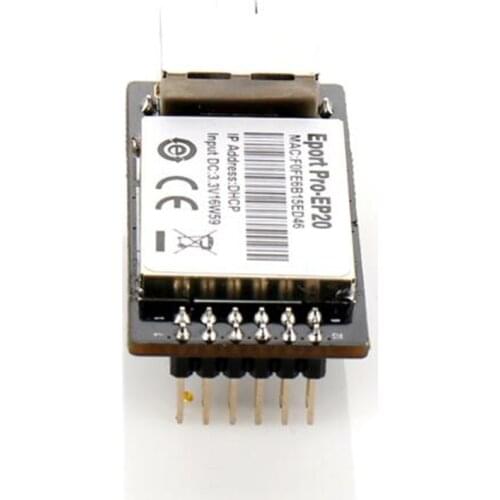 Eport Pro-EP20 Linux Network Server Port TTL Serial to Ethernet Embedded Module DHCP 3.3V TCP IP Telnet