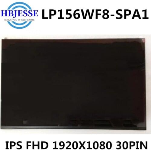 IPS LED Screen LP156WF8-SPA1 LP156WF8 (SP)(A1) Materix for Laptop 15.6" FHD 1920X1080 30Pin Glossy LP156WF8 SPA1 Repalcement
