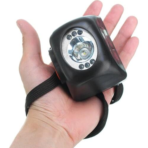 Digital 3W 4500LM Miner Lamp Light LED Display Helmet Cap Lamp Cordless Headlamp Outdoor Portable Lighting Head Belt Charger