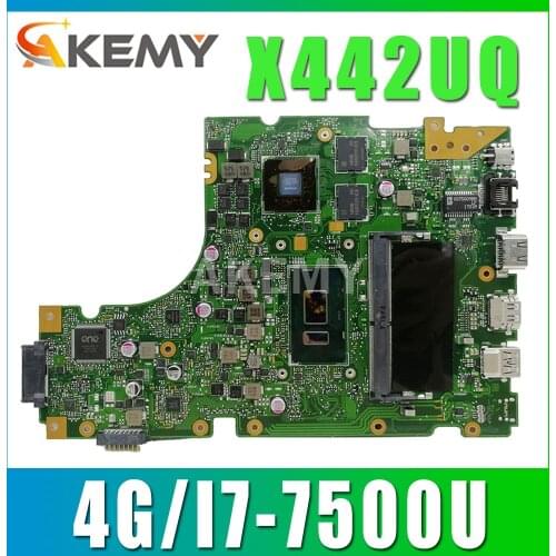 X442UQ Laptop motherboard for ASUS VivoBook 14 X442UQR R419U X442UN X442UR X442UNR original mainboard GT940MX 4GB-RAM I7-7500U