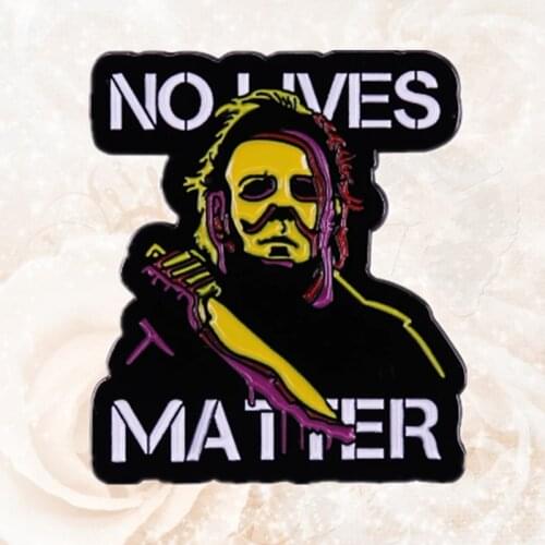 Michael Myers Halloween John Carpenter Horror Movie Slasher enamel pin brooch
