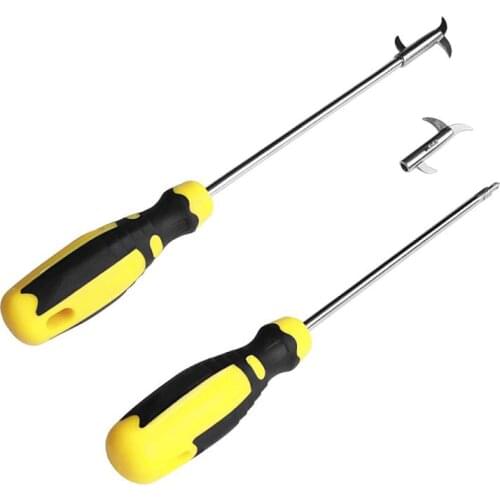 Newest RS1 Car Repair Tool Wheel Tire Cleaning Hook Remover Tire Repair Tools Car Tire Groove Tool Cleaning Hook