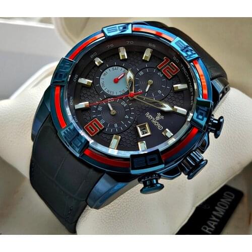Raymond Swiss New Season Navy Blue Men 'S Wristwatch Classic Stylish Model Europe America Fashion Watches Swiss Watches