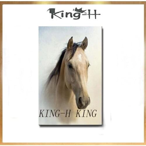 Top Artist Hand-painted High Quality Horse Oil Painting on Canvas Luxury Artwork Handmade White Horse Oil Painting for Wall Art