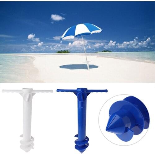 Beach Umbrella Tools Outdoor Travel Umbrella ABS Material Beach Umbrella Plastic Inserts Spiral Umbrella Plug Equipment