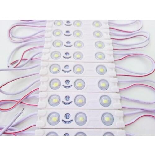 Constant current 2825 injection LED Module lens 160 degree DC 12V 1W advertising light 2 years warranty