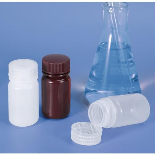 20PCS 60ML Empty Round Bottles Food Grade Polypropylene plastic container Wide Mouth storage bottle Leakproof