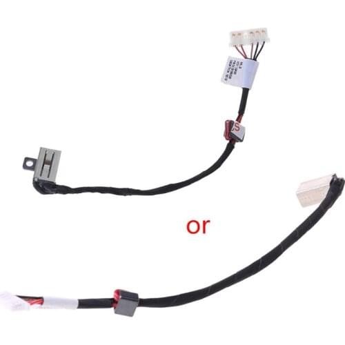DC Power Jack Cable Socket Plug Wire Harness Connector Charging Port Replacement for Dell Inspiron 15-5000 5558 5555 5559