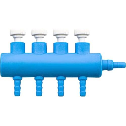 Aquarium Fish Tank Splitter Plastic Multi-Way Inline Check Valve Gas Air Liquid Water Fluids Valve For Water Petrol Excellent