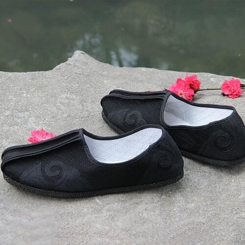 Manual Strong Cloth Soles Taoist shoes Chinese traditions Footwear Tai Chi Shoes Kung Fu Wushu Shoes
