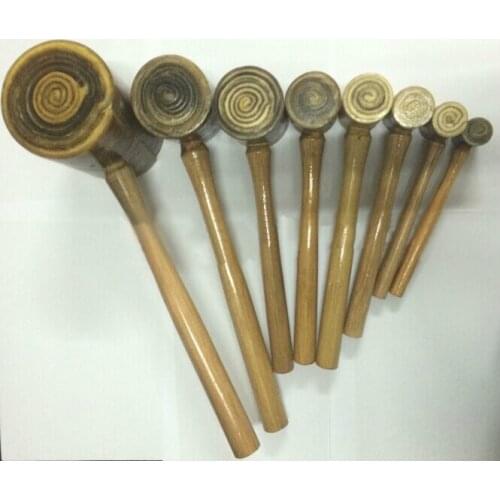 Printing Stamping Carving Punch Hammer Raw cowhide carving hammer DIY leather tool gold and silver processing watch processing