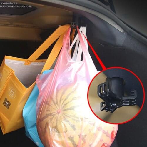 My Good Car Rear Trunk Hook For Tesla Model 3 2017-2020 Heavy Duty Bearing Functional Hooks Auto Fastener Clip Car Interior