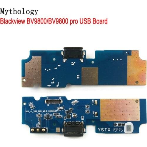 Mythology For Blackview BV9800 Pro Original USB Board Flex Cable Dock Connector Microphone Charger Circuits For BV9800