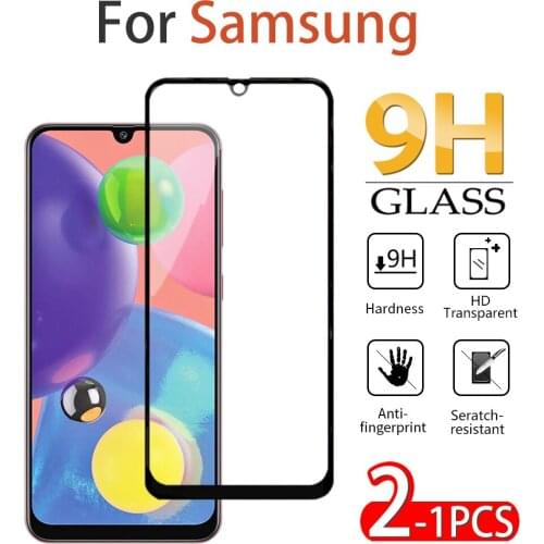 1-2pcs For Samsung Galaxy A71 A70s A70 A51 A50s Core Glass For Galaxy A 71 70s 51 50s Glass Screen Protector Len Protective Film